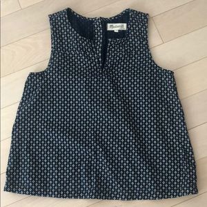 Madewell navy tank top